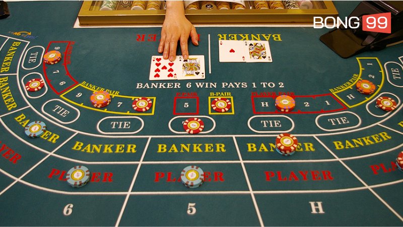 Game bài Baccarat kịch tính, thu hút đông đảo người chơi