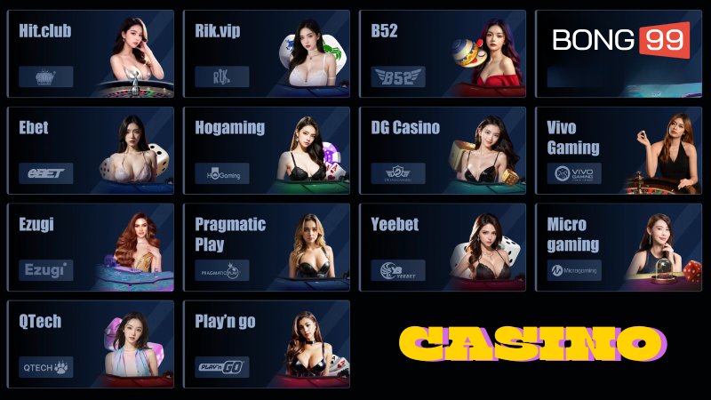 Nhà cái hợp tác cùng nhiều nhà cung cấp game khác nhau