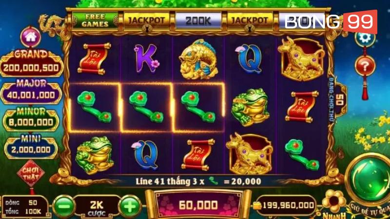 Chức năng quay quan trọng trong game nổ hũ tại nhà cái