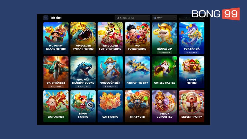 Game săn cá đổi thưởng thu hút hàng triệu lượt chơi mỗi ngày