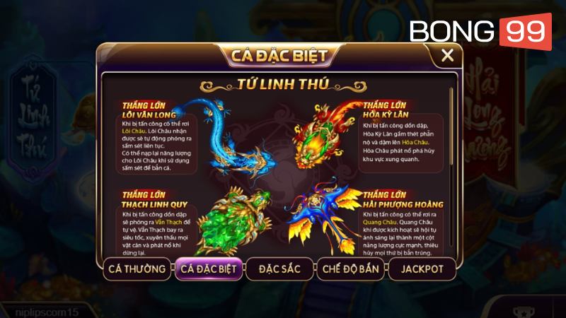 Tổng hợp các hệ sinh vật dưới biển của game nổ hũ