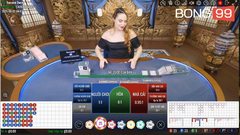 Game được nhà cái Bong99 thiết kế giao diện trực quan cho bet thủ dễ dàng thao tác